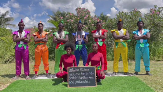 Personalised Funny Dancing Singing African Greeting Video Gift - Calabash Team